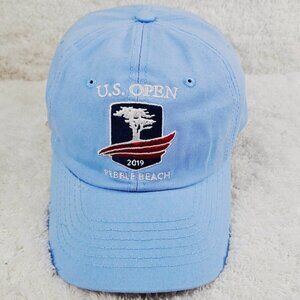 2019 US OPEN Pebble Beach US Golf Association Light Blue Adjustable Baseball Cap